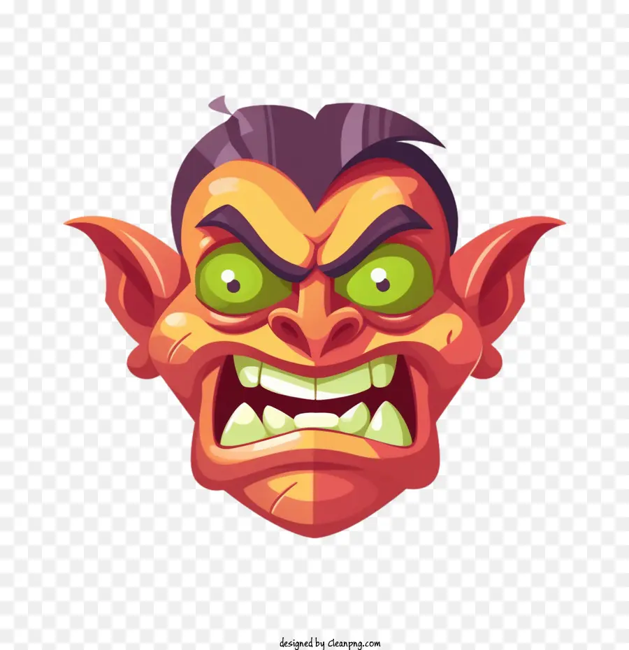 Duende，Monstruo De La Cara PNG