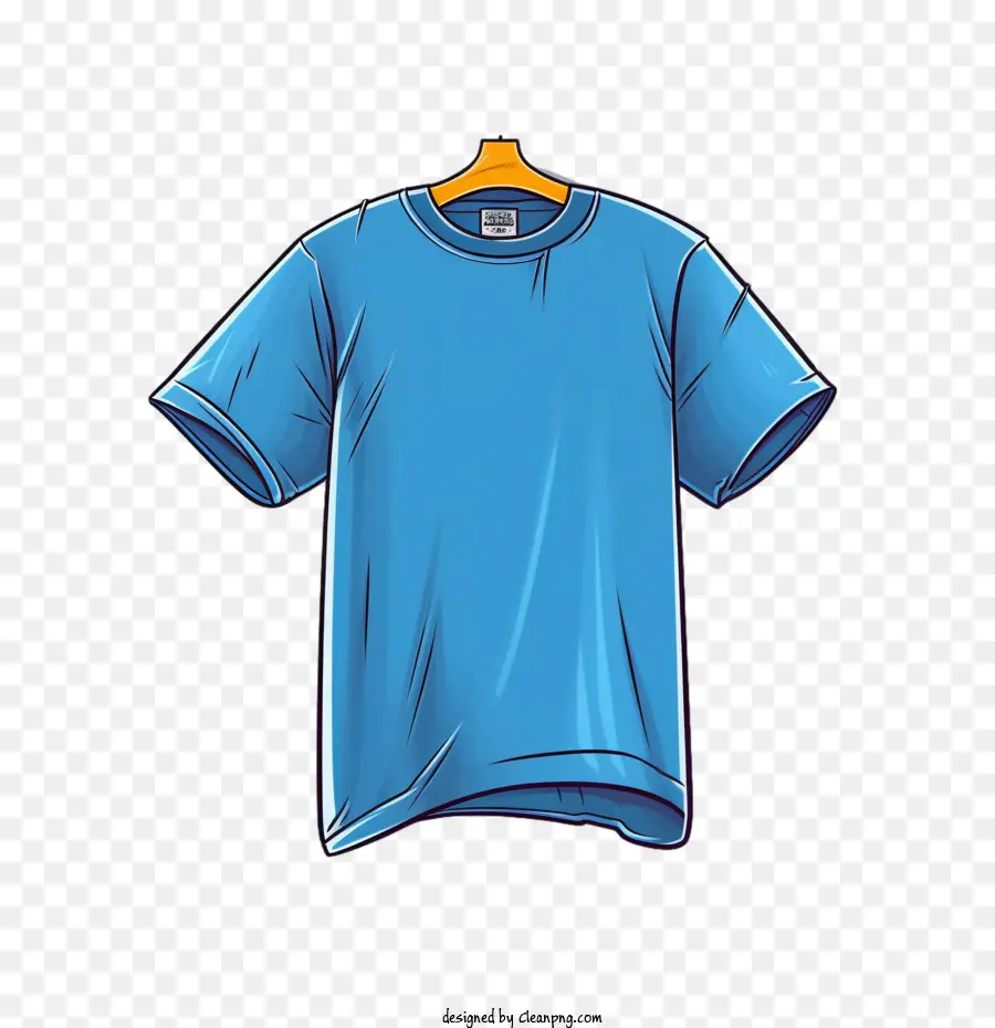 Camiseta，El Azul De La Camiseta De La PNG