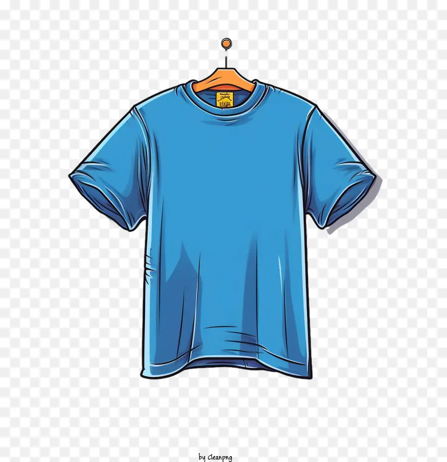 Camiseta，El Azul De La Camiseta De La PNG