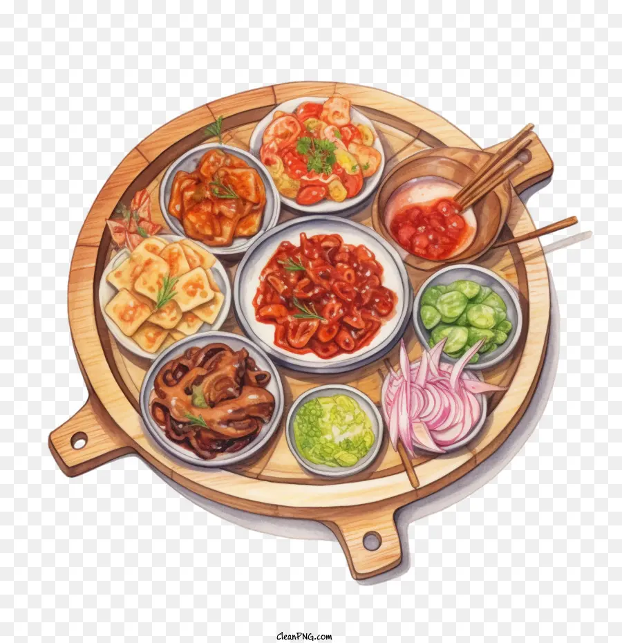 La Comida Coreana，Sopa PNG