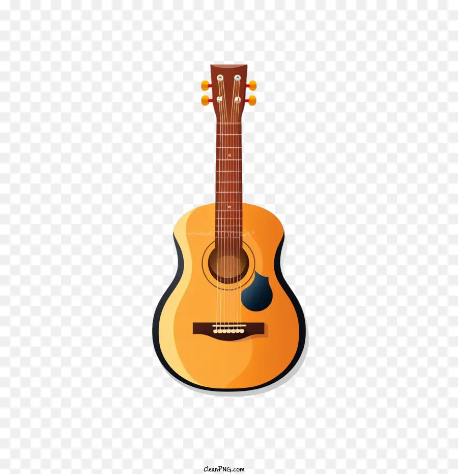 Guitarra，Guitarra Acústica PNG