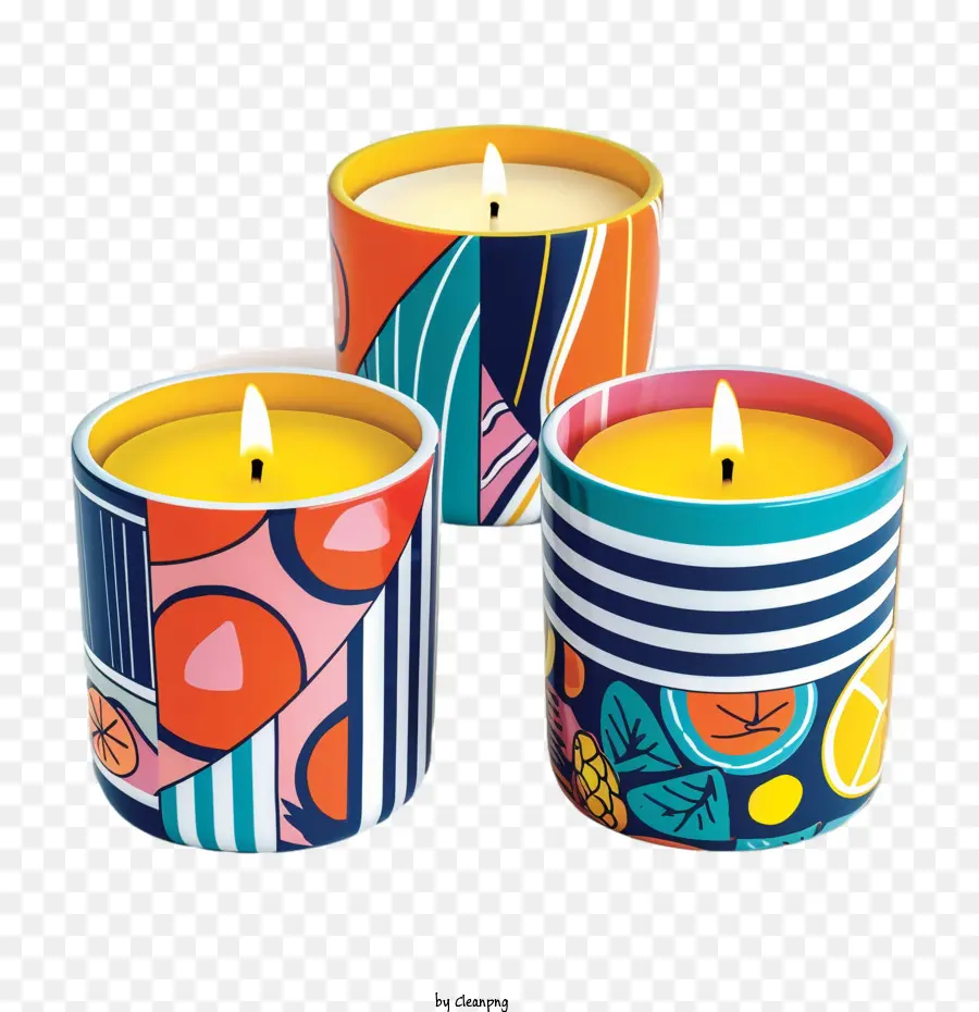 Velas，Colorido PNG