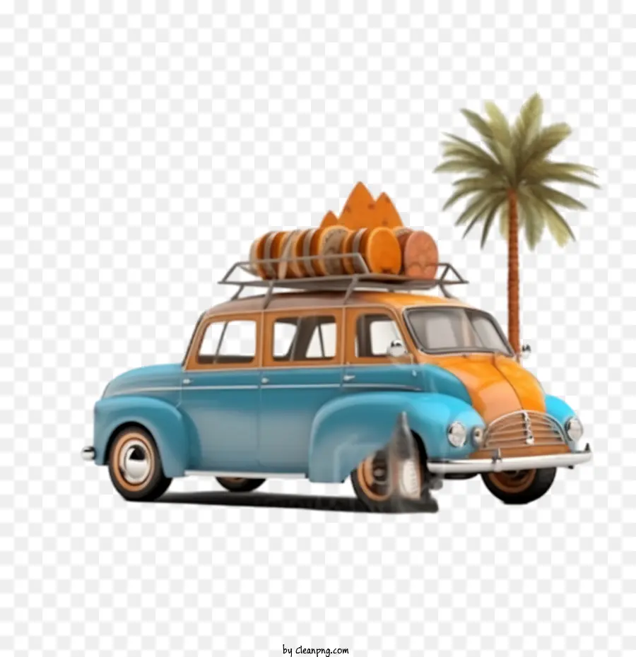 Coche Retro，Coche PNG