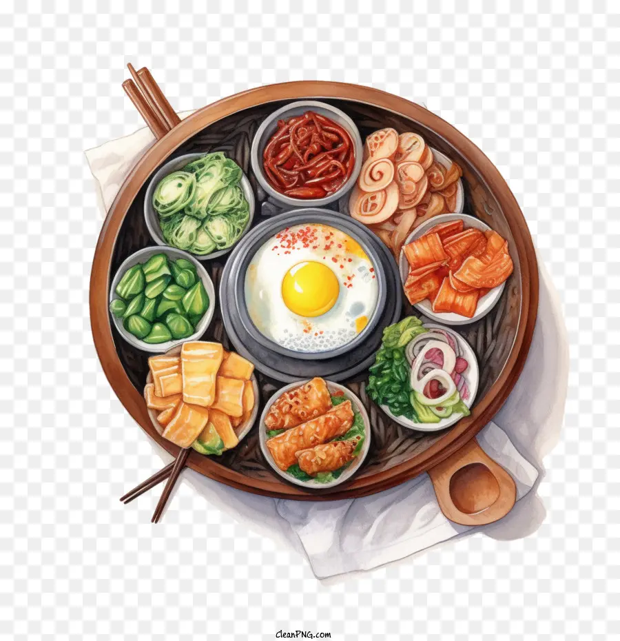 La Comida Coreana，La Comida PNG