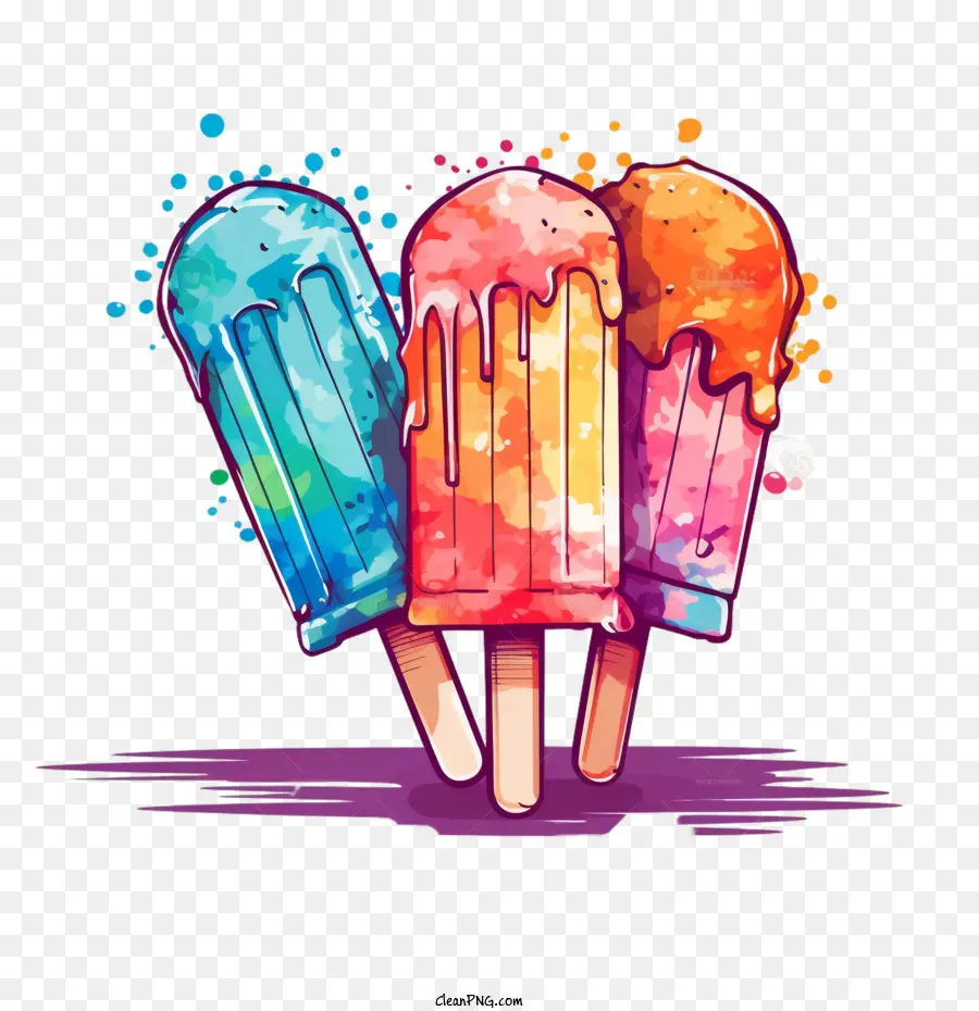 De Paletas，Helado PNG