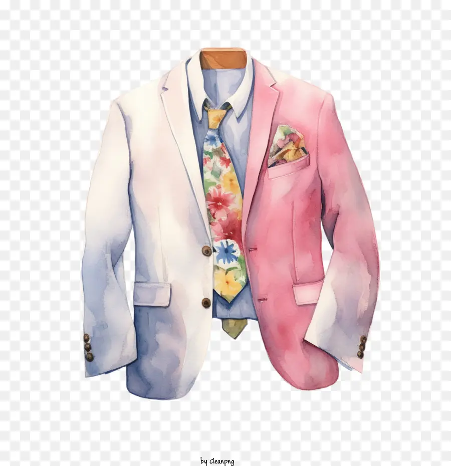 Chaqueta，Acuarela PNG