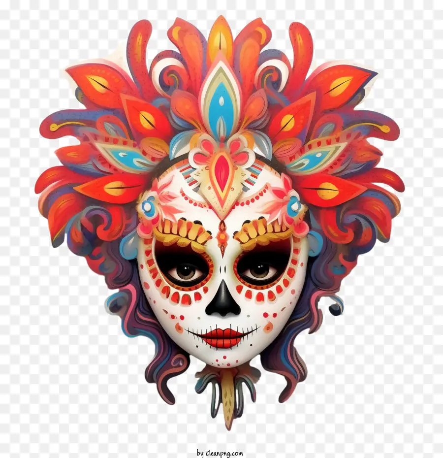 Skelita Calaveras，Día De Los Muertos PNG