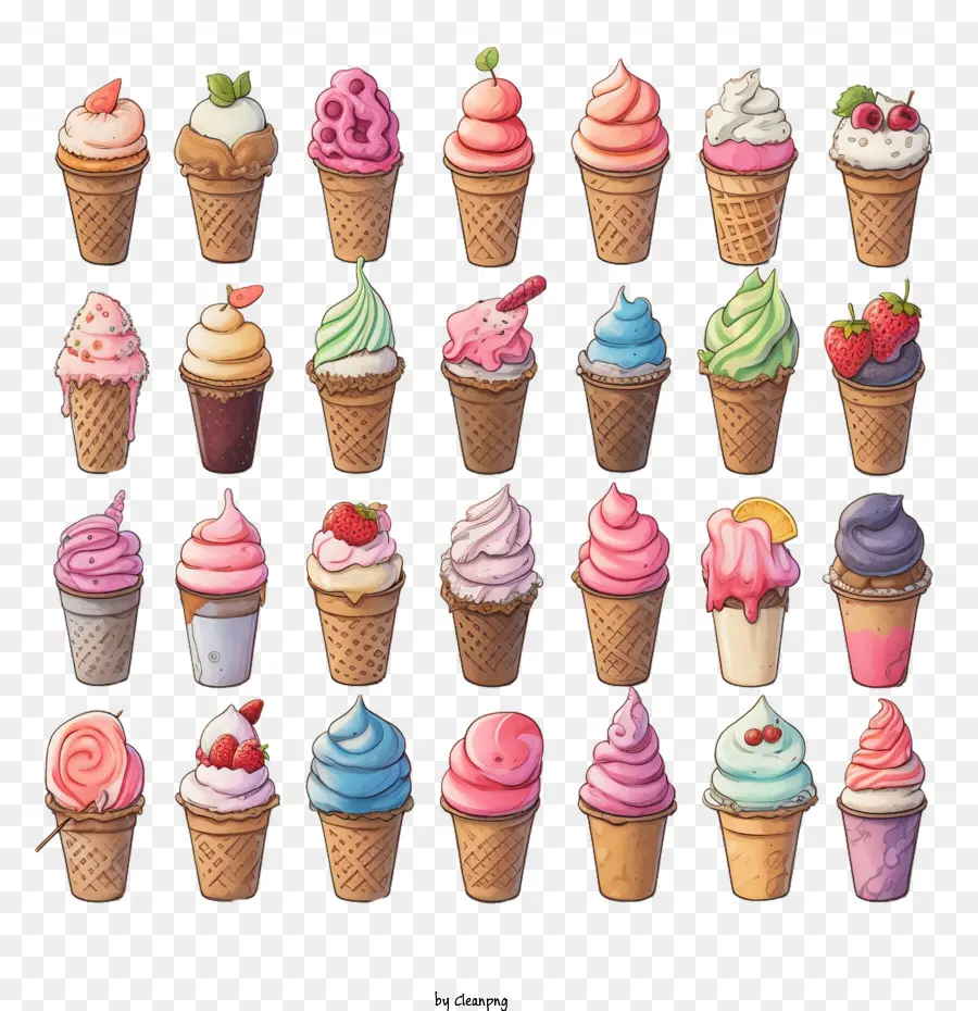 Helado，De Postre PNG