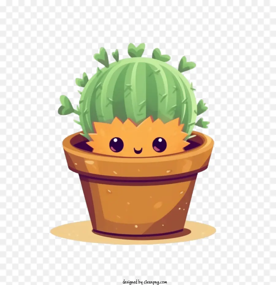 Cactus Espinoso，Lata De Planta PNG