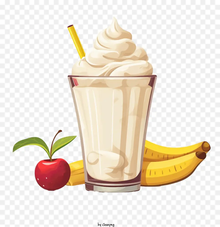 Batido De Plátano，Batido PNG