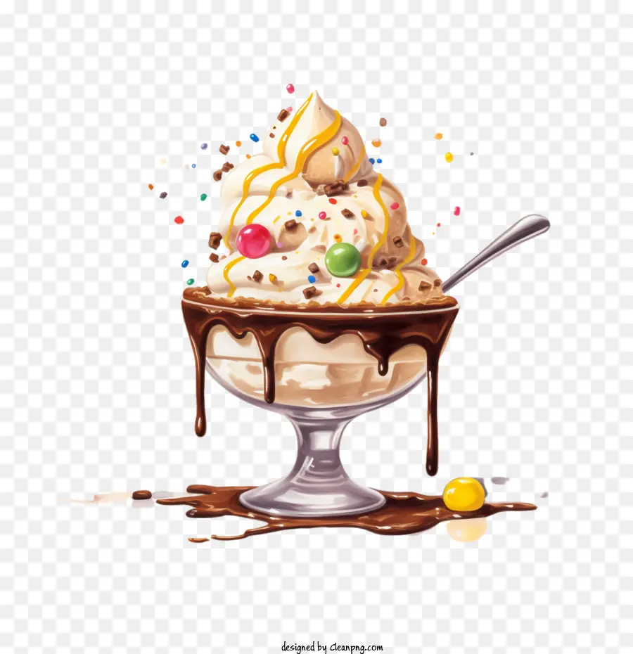 Helado，Chocolate PNG