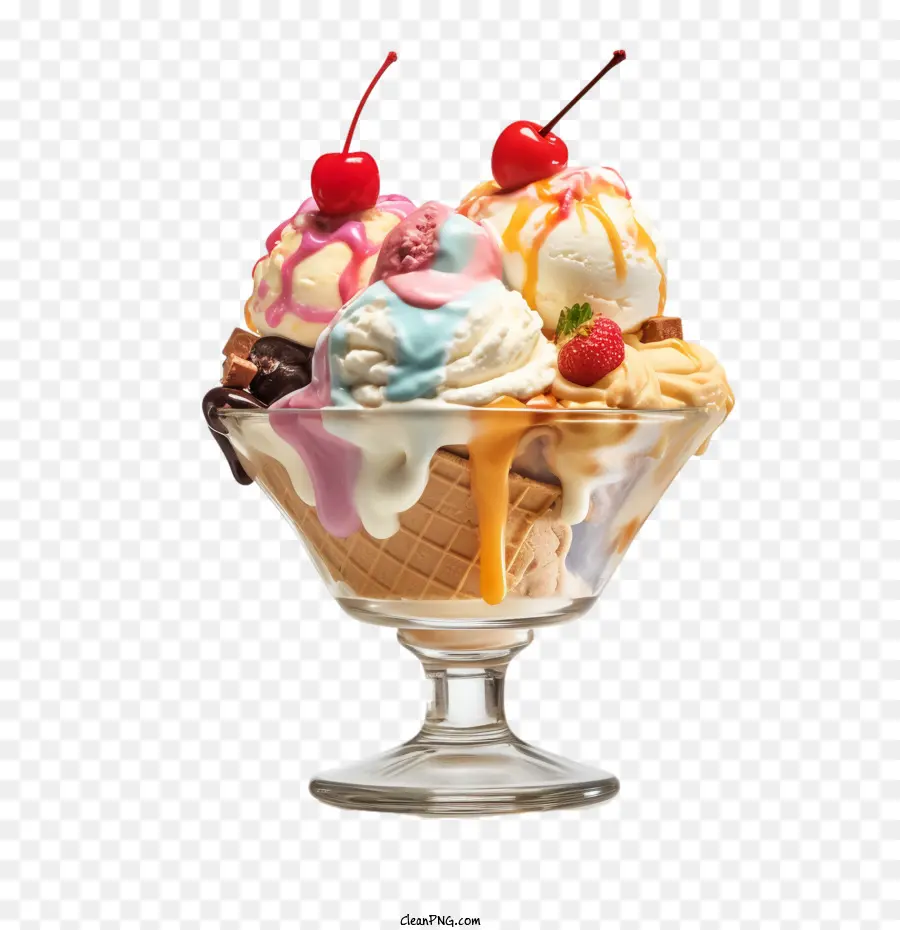 Helado，Copa De Helado PNG