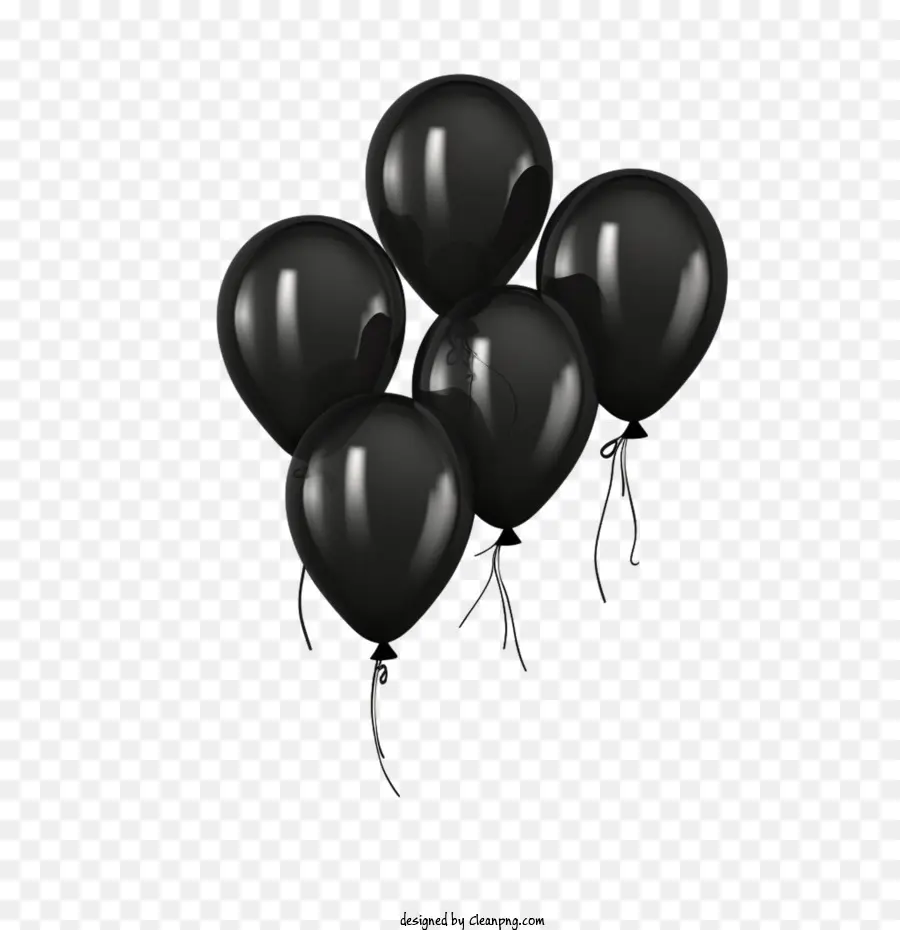 Globos Negros，Globos PNG