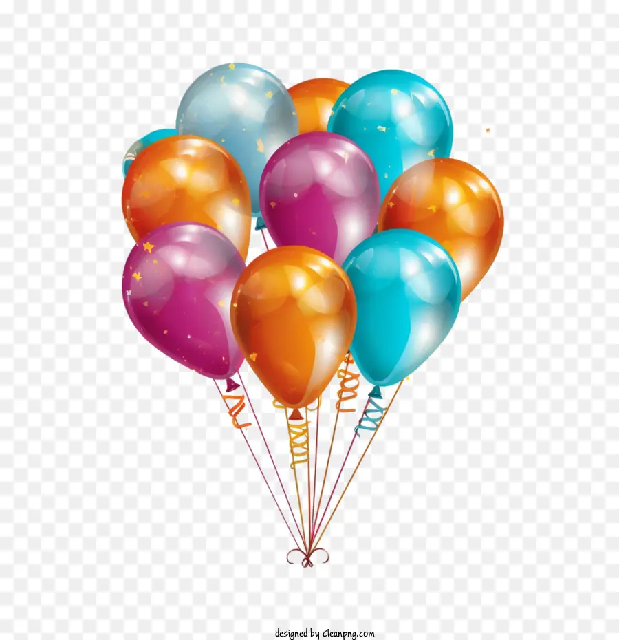 Globos，Colorido PNG