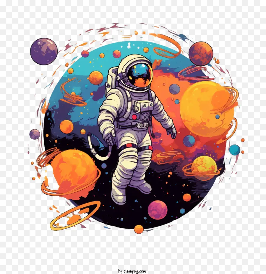 Astronauta，Espacio PNG