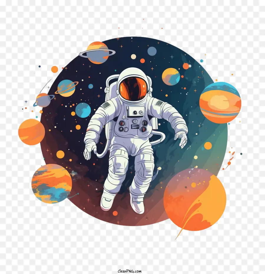 Astronauta，Espacio PNG