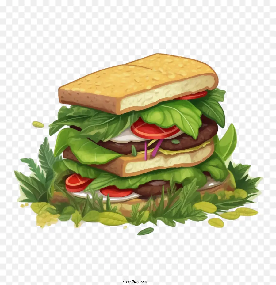 Sándwich，Comida PNG