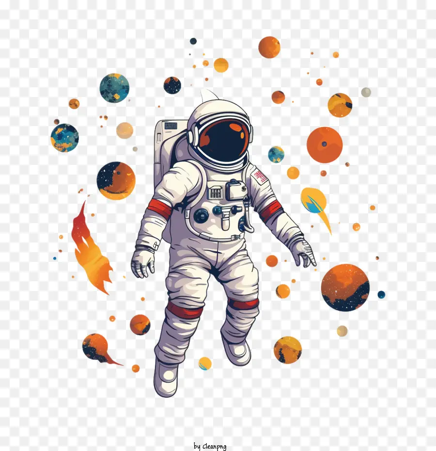 Astronauta，Espacio PNG