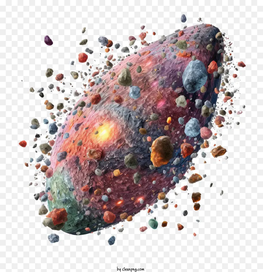Asteroide Día，Meteorito PNG