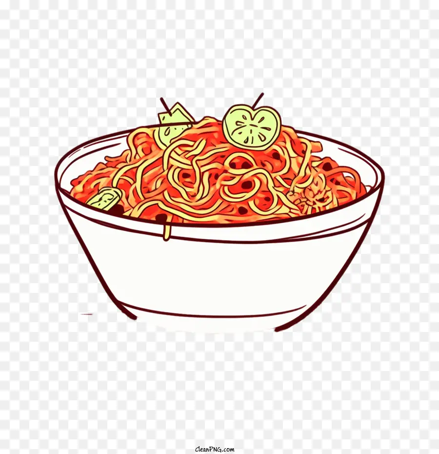 Fideos，Espaguetis PNG