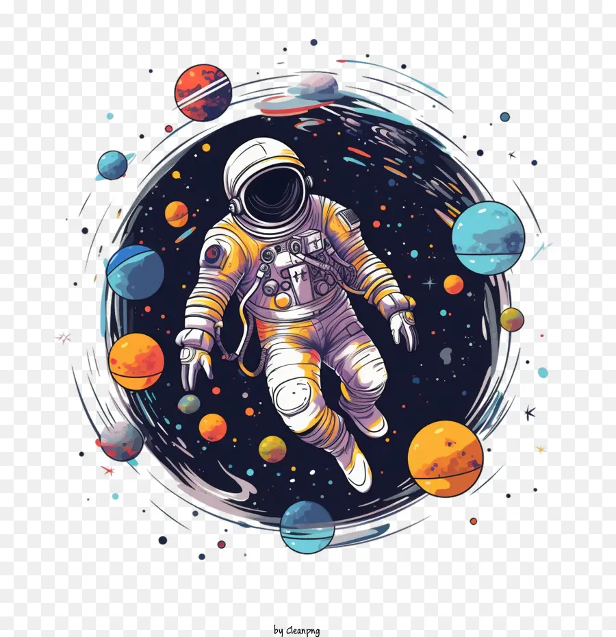 Astronauta，Espacio PNG