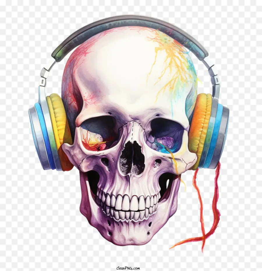 Dj Cráneo，Auriculares PNG