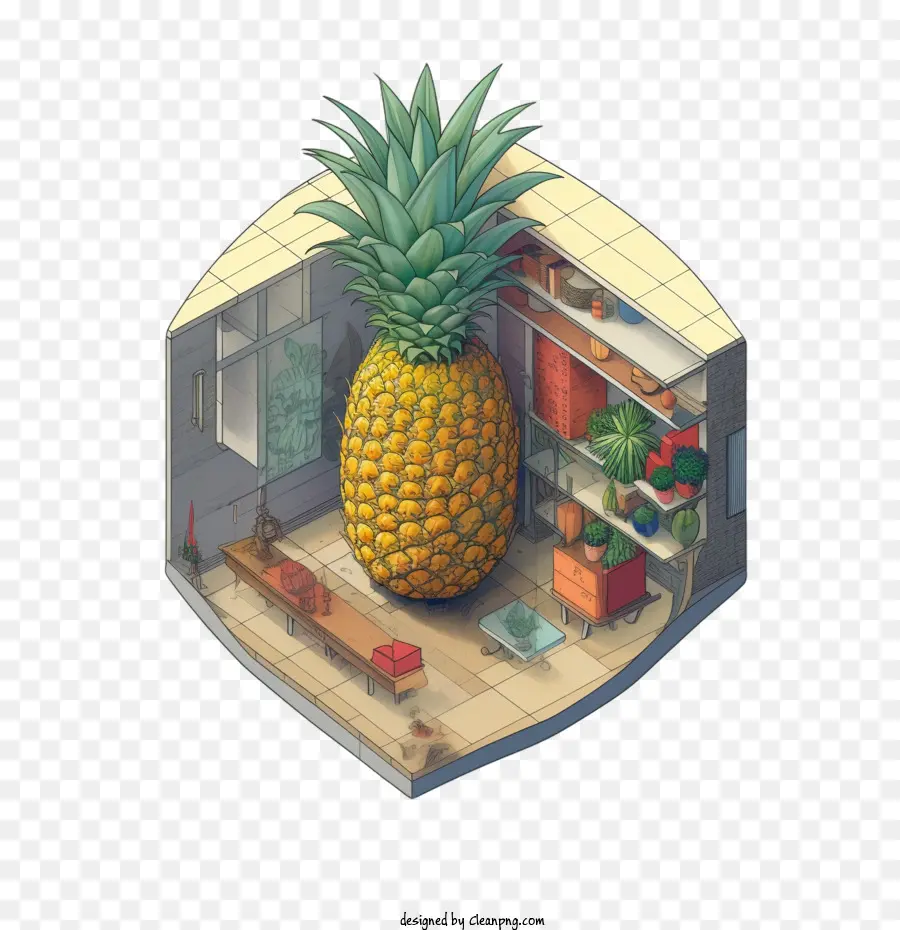 Piña，Cocina PNG