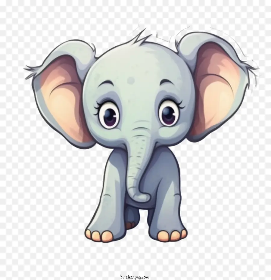 Bebé Elefante，Lindo Elefante PNG