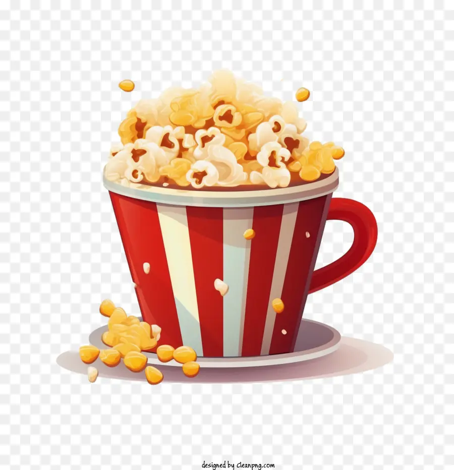 Palomitas，Bocadillo PNG