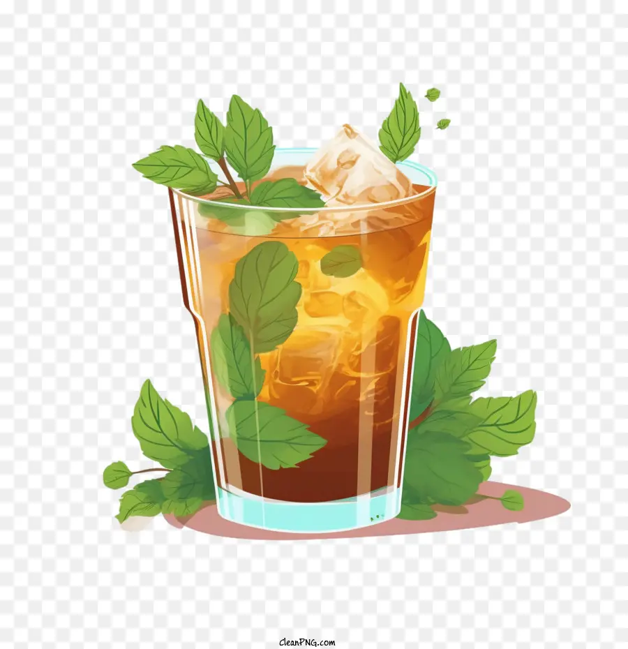 Ice Tea，Té Helado PNG