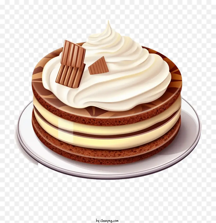 Bizcocho De Chocolate，Pastel PNG