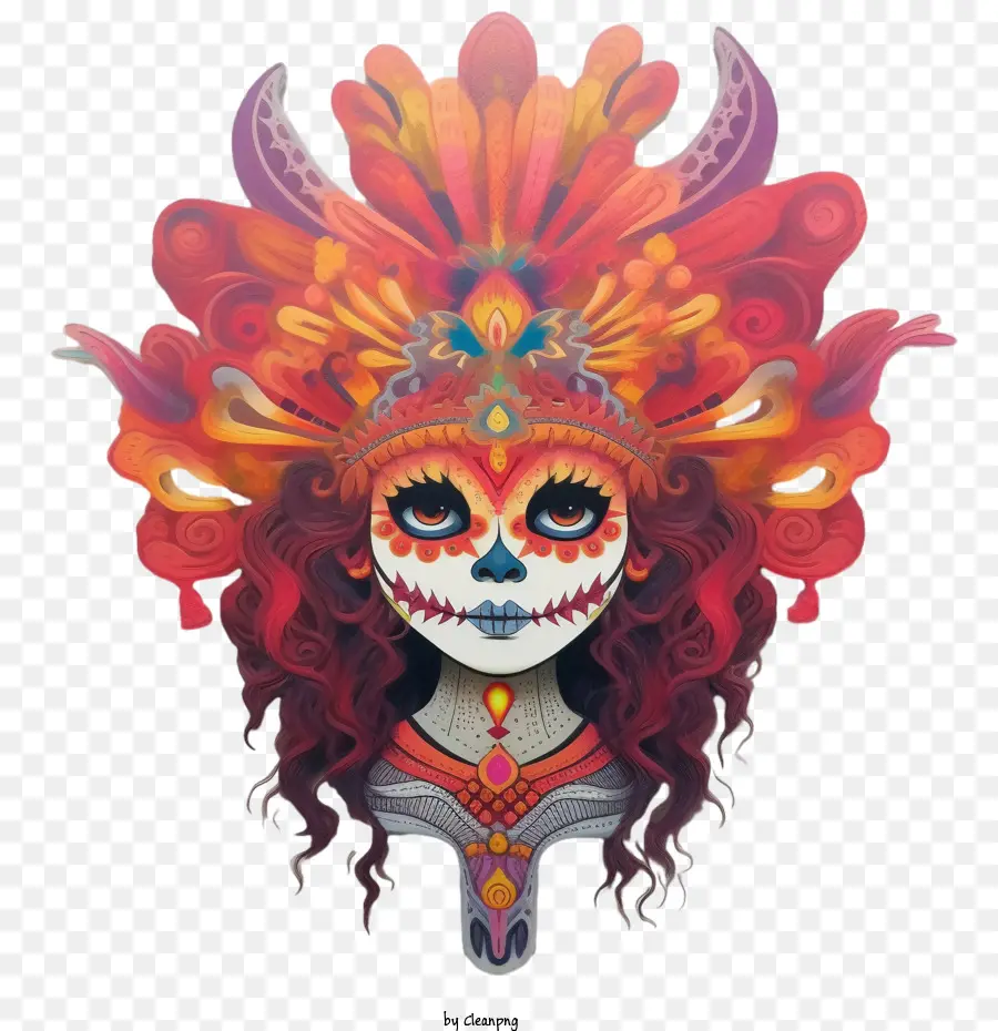 Skelita Calaveras，Bien PNG