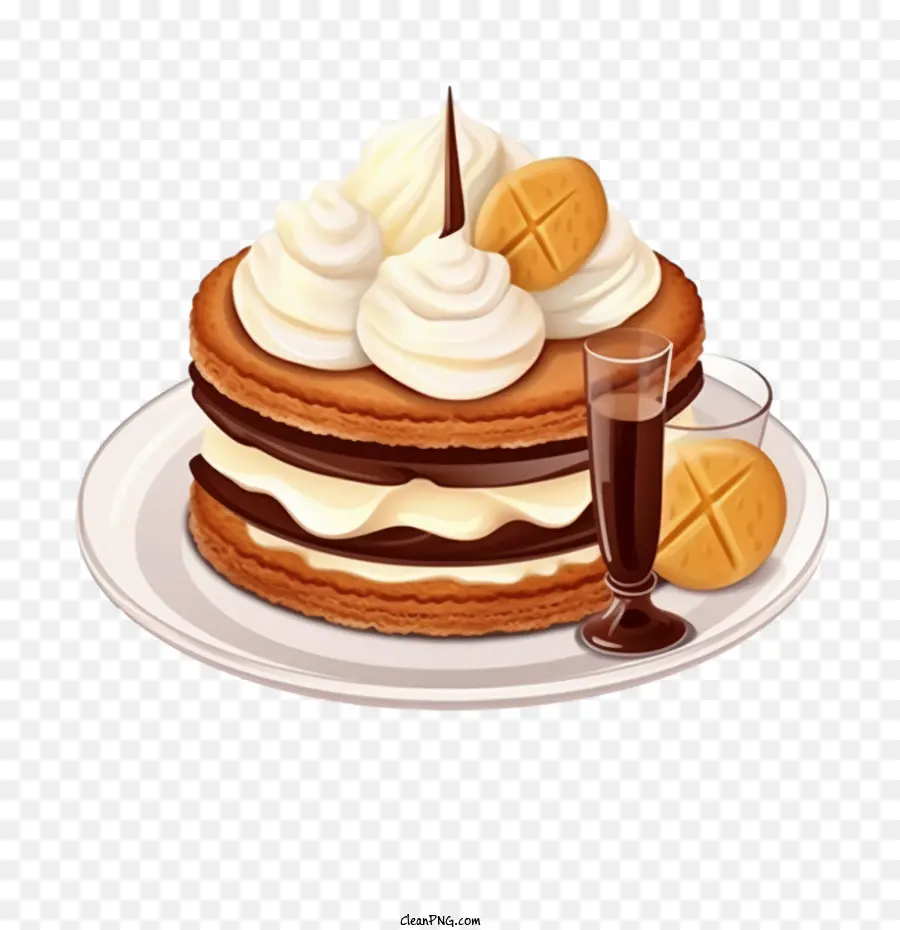 Bizcocho De Chocolate，Pastel De Chocolate PNG