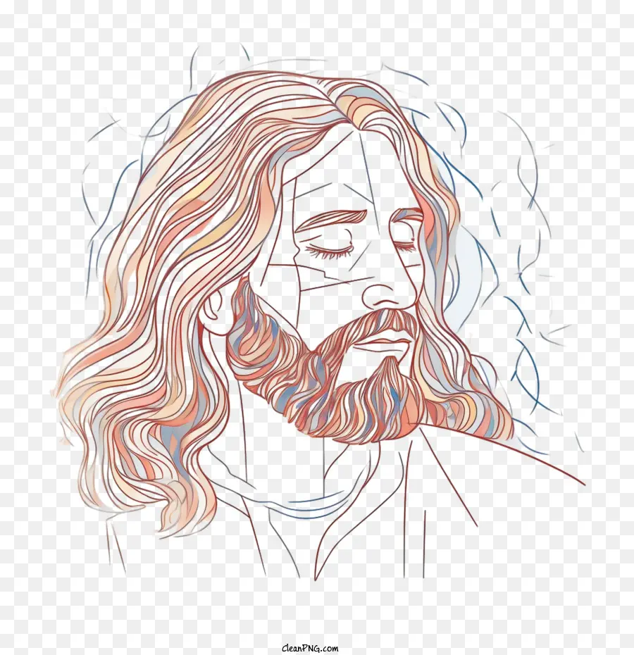 Jesús，La Cara PNG