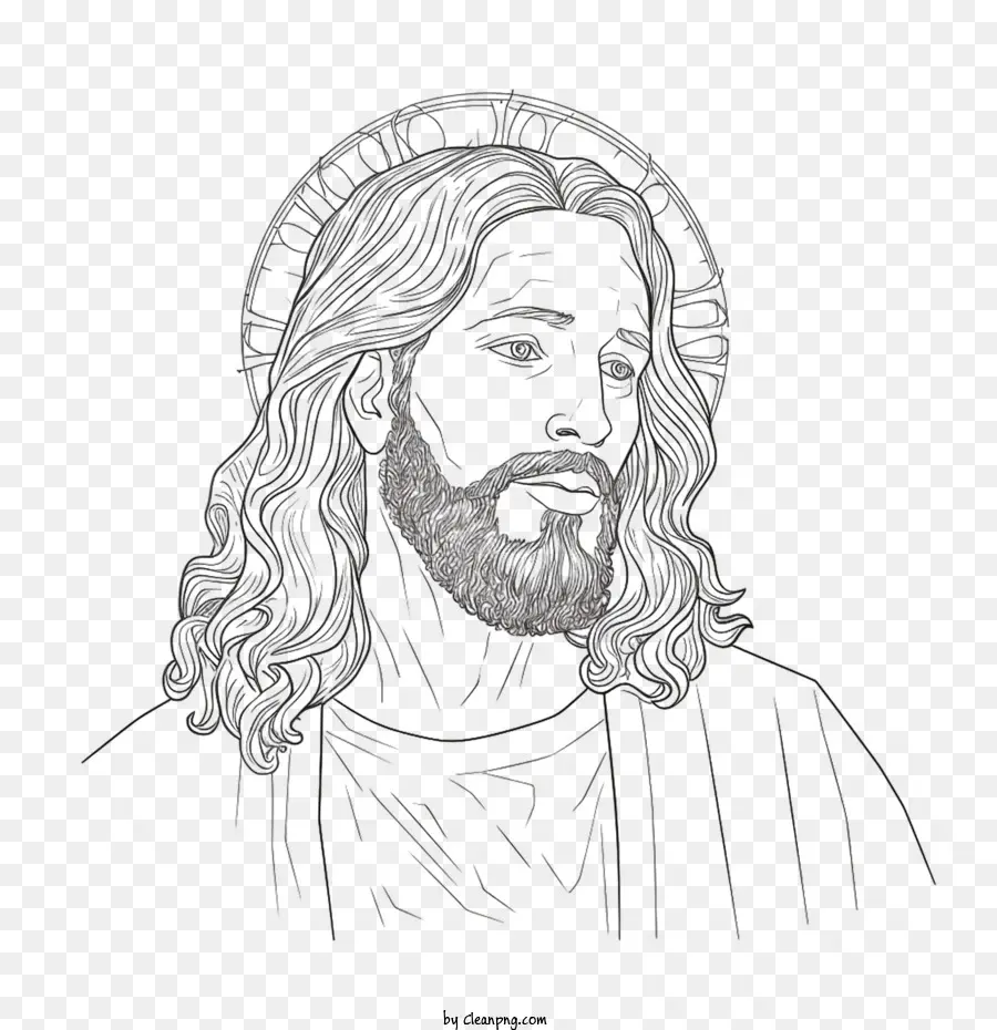 Jesús，La Cara PNG