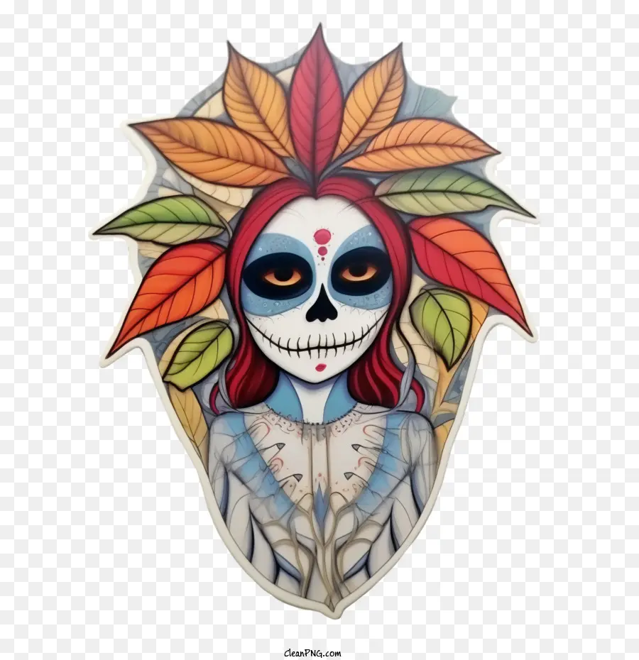 Skelita Calaveras，Bien PNG