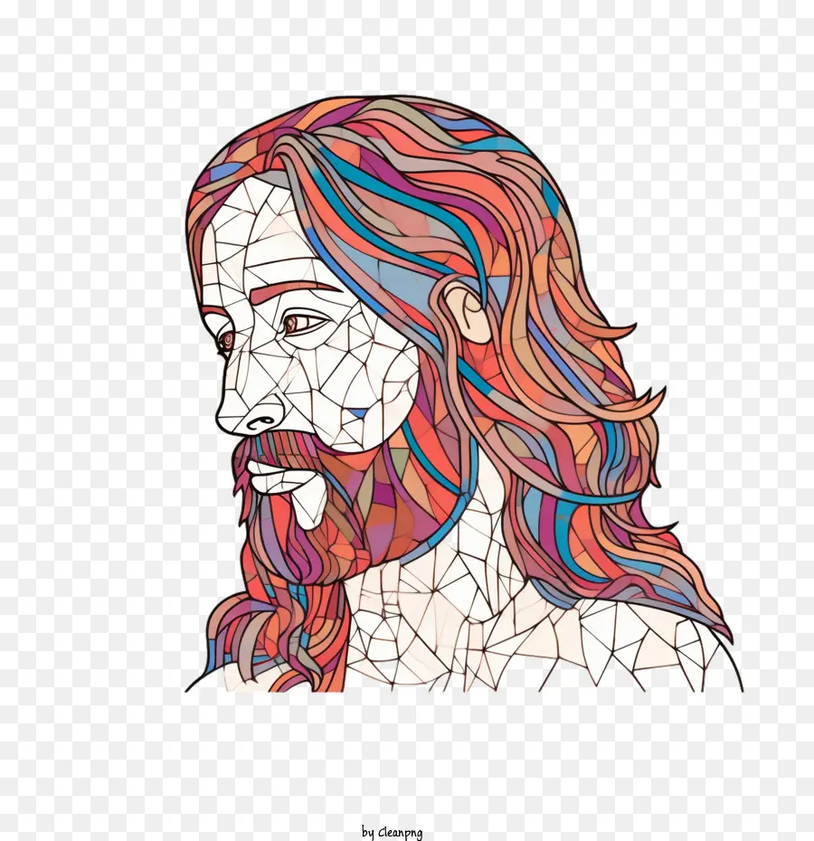 Jesús，Retrato PNG