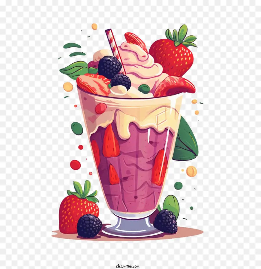 Batido De Frutas，Batido PNG