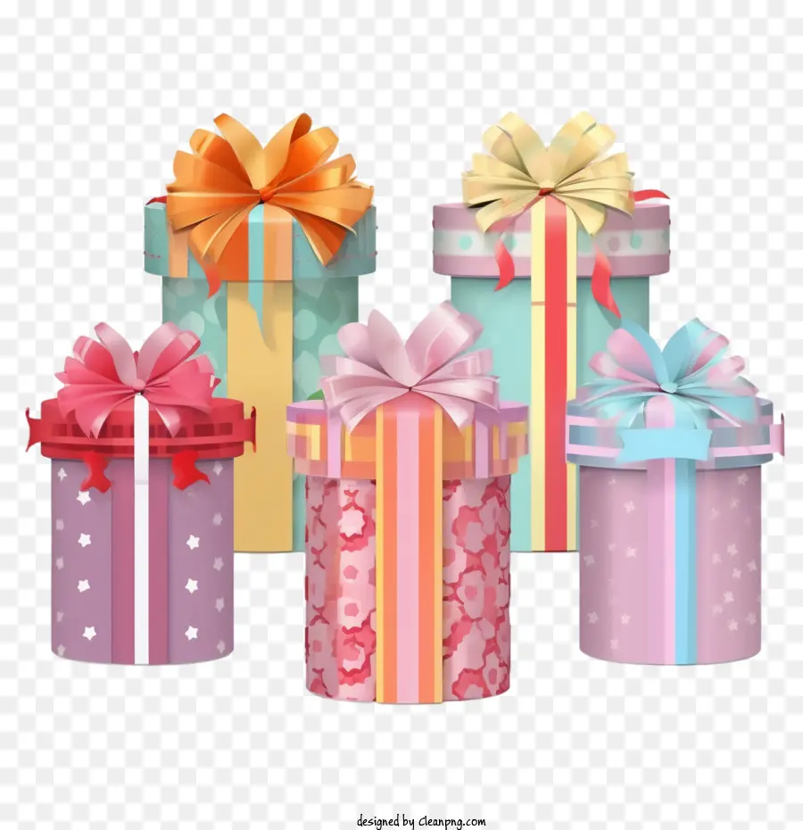 Cajas De Regalo，Regalos PNG