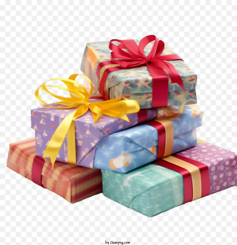 Cajas De Regalo，Apilados PNG