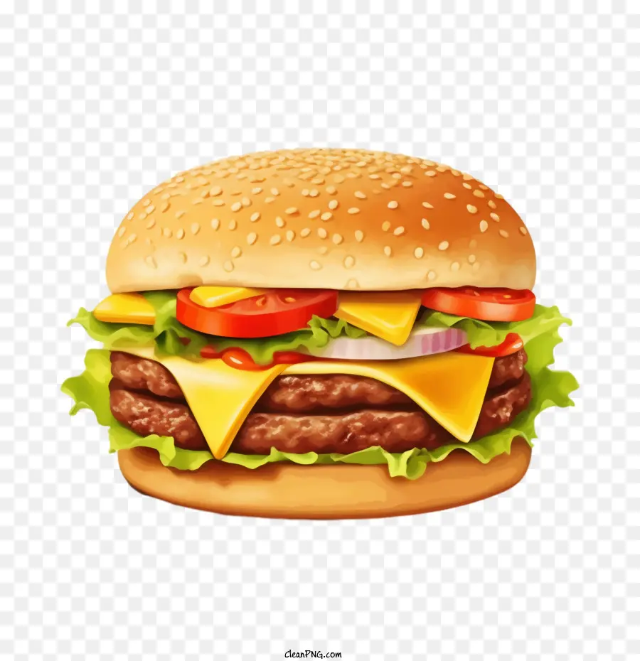 Hamburgo，Hamburguesa Con Queso PNG