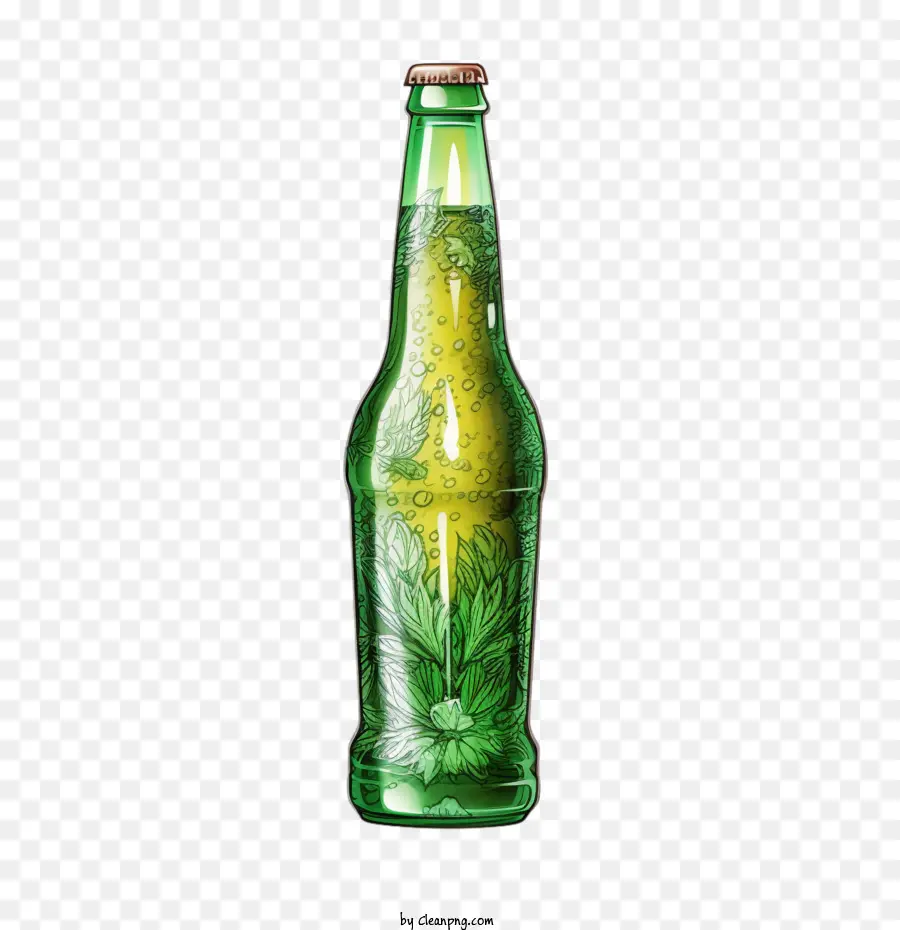 Botella De Cerveza，Botella PNG