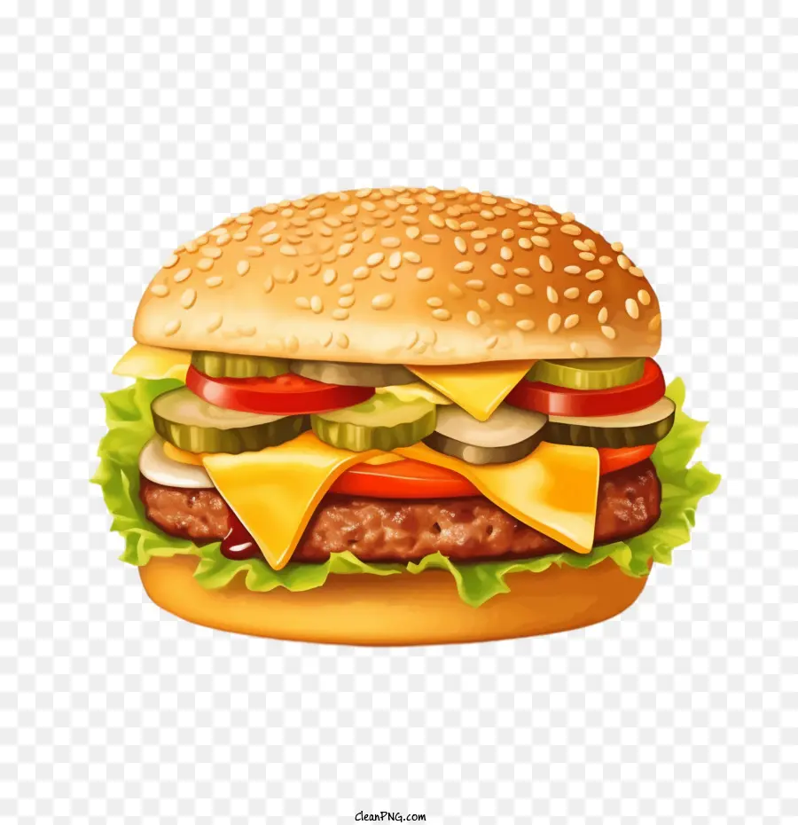 Hamburgo，Comida Rápida PNG