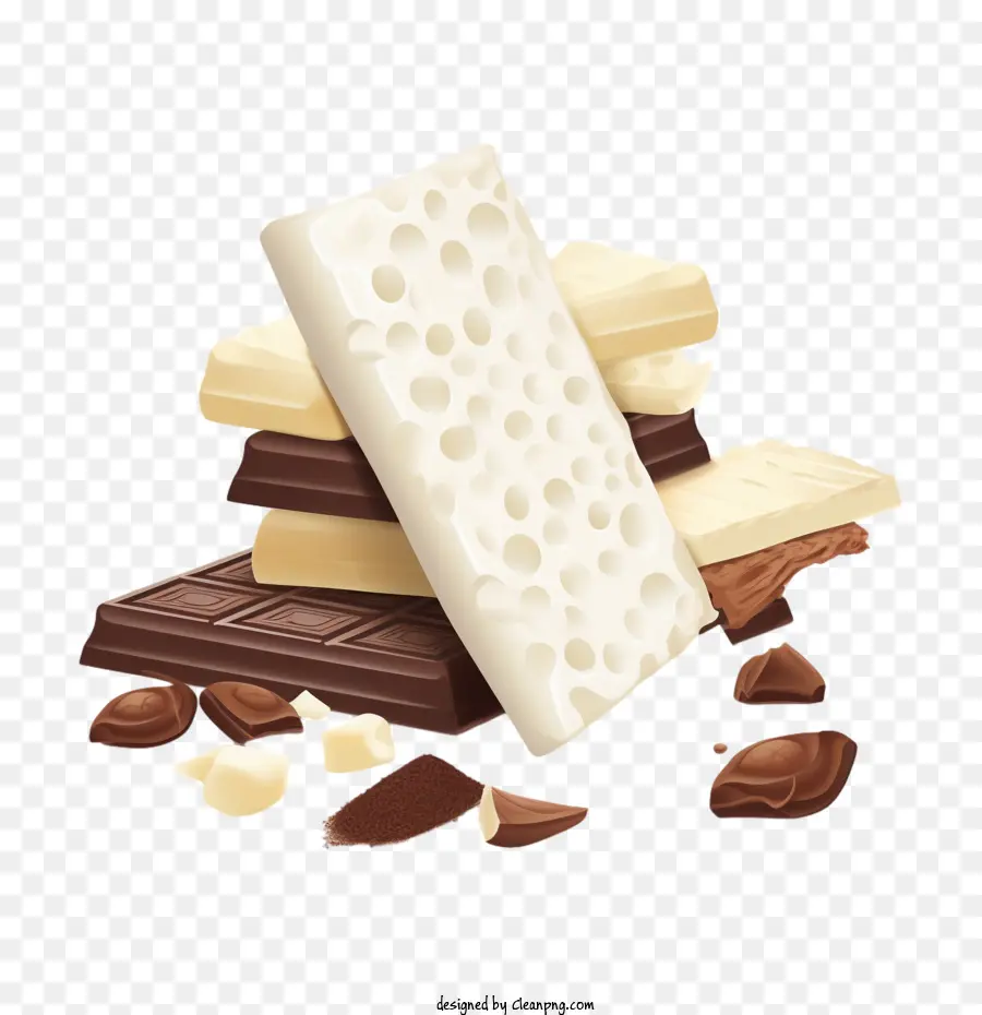 Chocolate Con Leche，Barras De Chocolate PNG