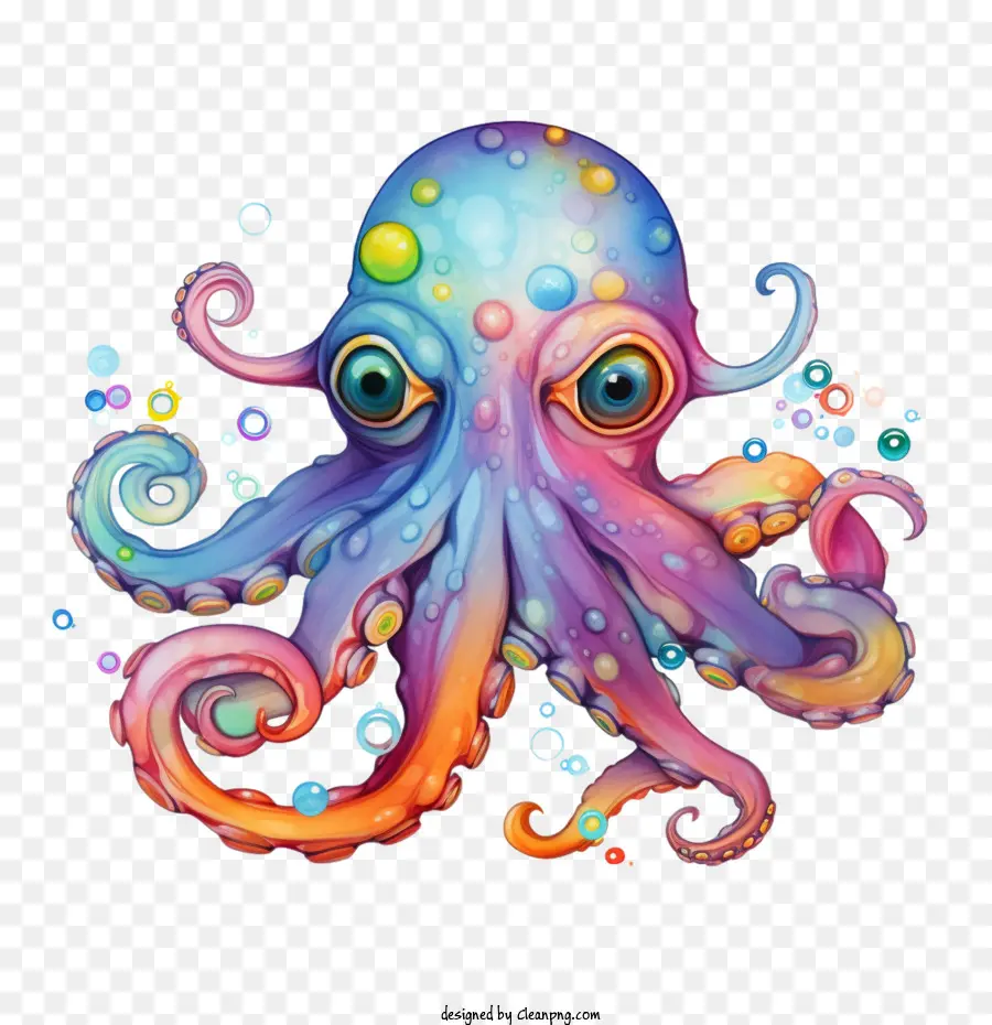 Pulpo，Acuáticos PNG