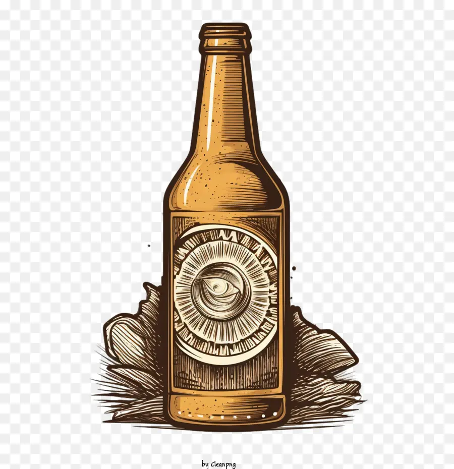 Botella De Cerveza，Botella PNG