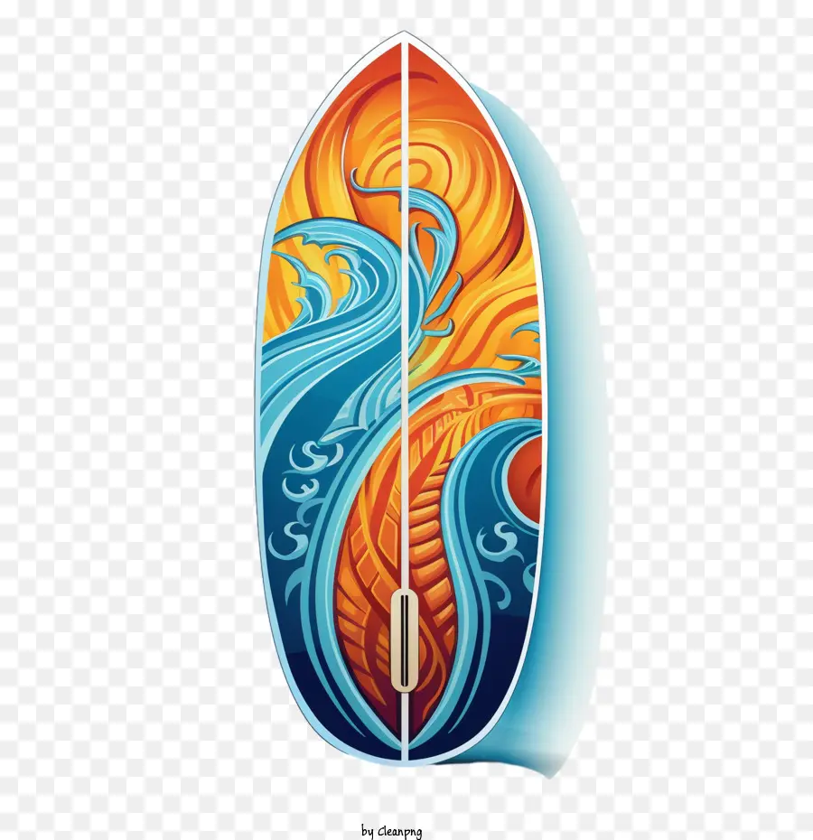 Tabla De Surf，Ondas PNG