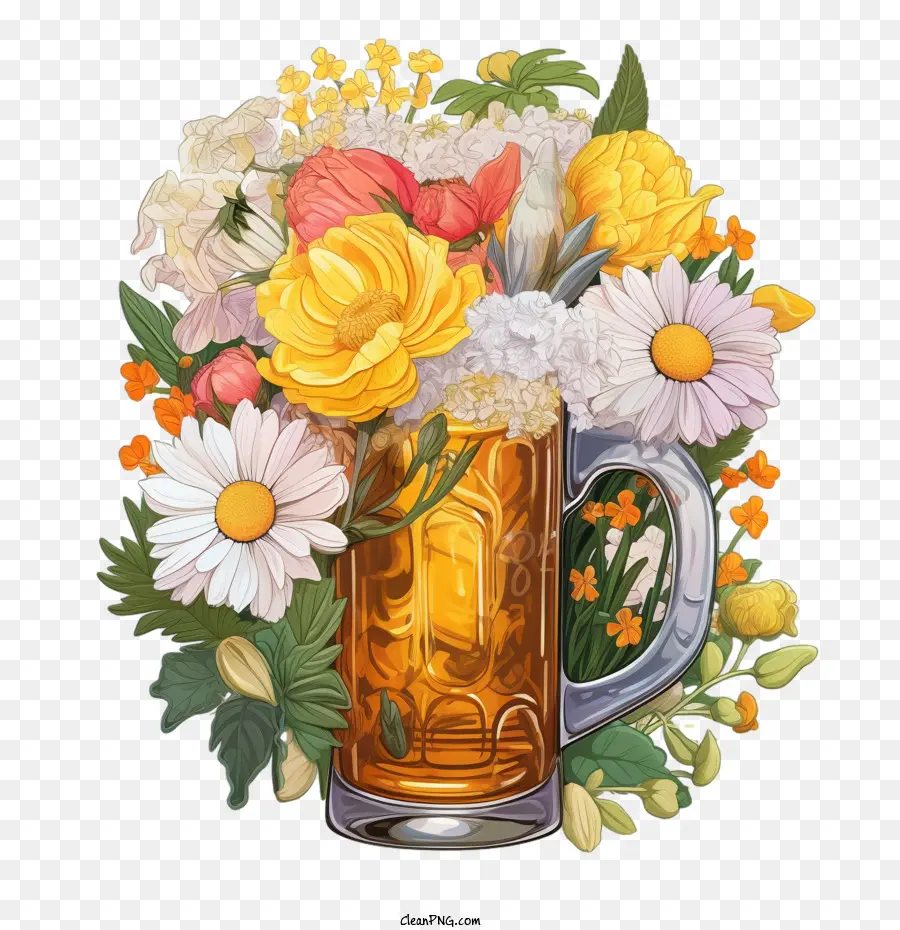 La Cerveza，Taza PNG