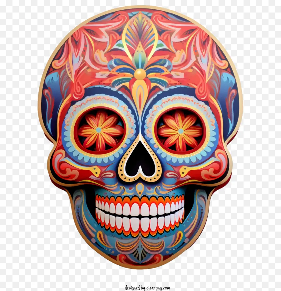 Calavera De Azúcar，Cráneo PNG