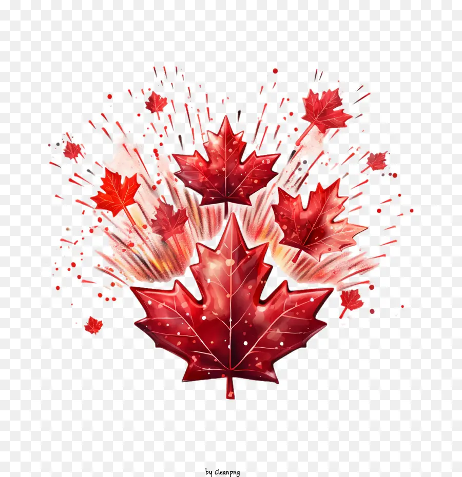 El Día De Canadá，Flor PNG